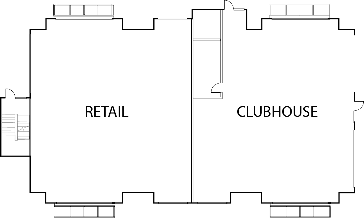 4800 South Lofts Building C First Floor layout