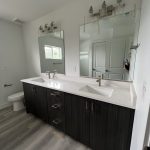 master bath sinks and toilet